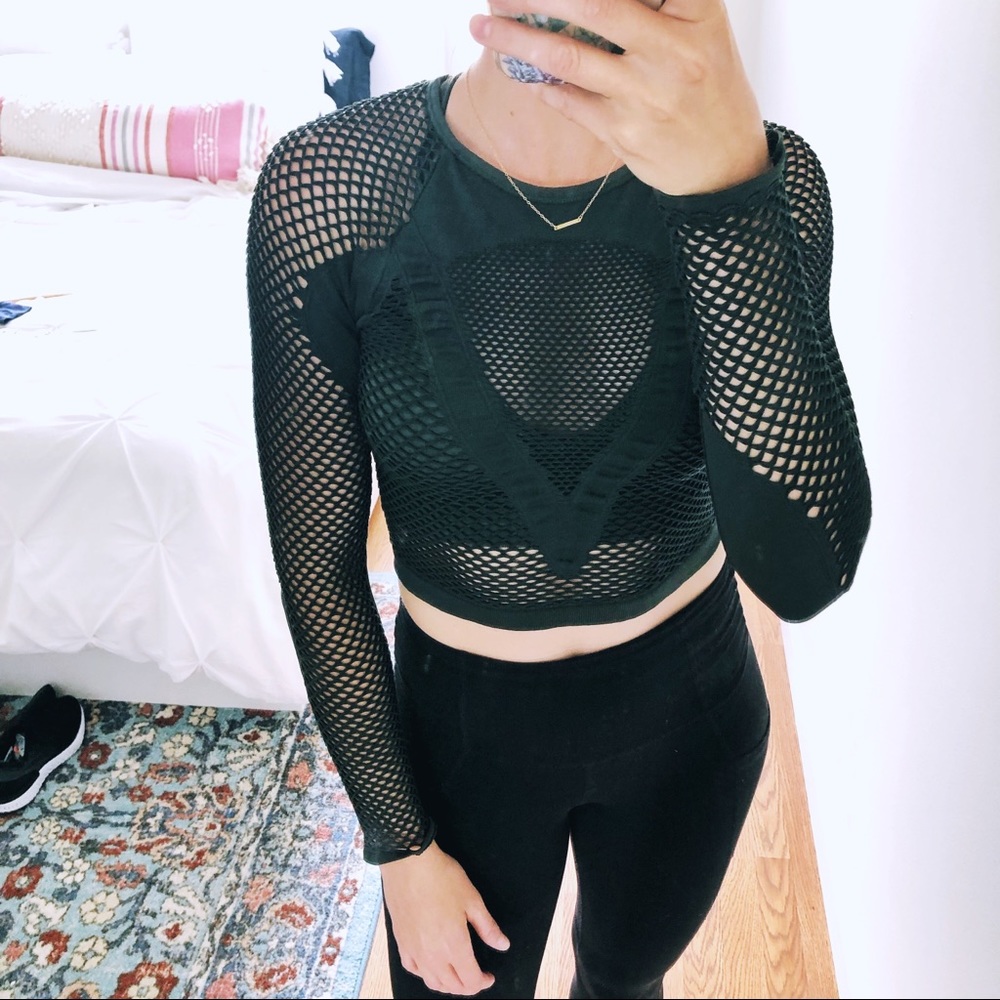 Nux All Net Seamless Long Sleeve